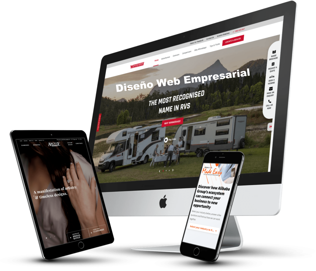 Diseño web empresarial Perú